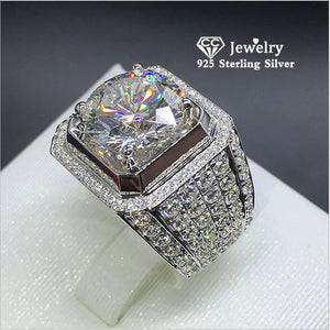 CC Men Ring Geometric Wedding Rings Jewelry Engagement Party Fashionable Bijoux