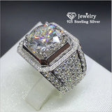 CC Men Ring Geometric Wedding Rings Jewelry Engagement Party Fashionable Bijoux