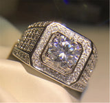 CC Men Ring Geometric Wedding Rings Jewelry Engagement Party Fashionable Bijoux
