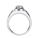Adjustable Sterling Silver Couple Ring Fine Jewelry CC679