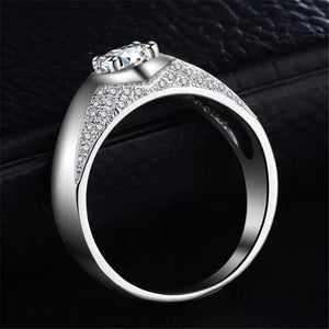 CC Men Rings Bridegroom Wedding Jewelry Engagement Hombre Ring