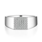 CC Men Rings Love Promise Gentleman Bridegroom Couple Wedding Jewelry CC685