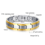 Titanium Steel Electromagnetic Stone Men's Bracelet