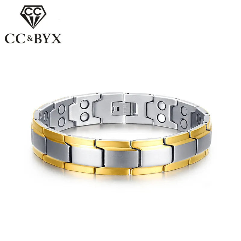 Titanium Steel Electromagnetic Stone Men's Bracelet