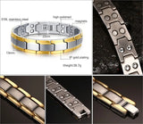 Titanium Steel Electromagnetic Stone Men's Bracelet