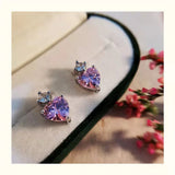 Pink Heart CZ Jewelry Set Princess CC917