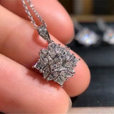 CC Alien Pendant Cubic Zirconia Bridal Fine Jewelry No Chain CCN282