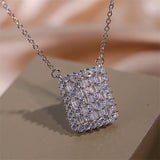 Adjustable Sterling Rectangle Ring Party Accessories CC3229