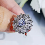 CZ Stone CC Pendant Necklace Women Wedding Jewelry