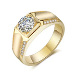 CC Men's Rings Classic Gentleman Couple Promise Ring