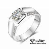 CC Men's Rings Classic Gentleman Couple Promise Ring