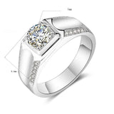 CC Men's Rings Classic Gentleman Couple Promise Ring