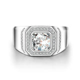 CC Men's Wedding Ring Gentlemen Bridegroom Engagement Party Jewelry CC673