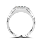 CC Men's Wedding Ring Gentlemen Bridegroom Engagement Party Jewelry CC673