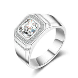 CC Men's Wedding Ring Gentlemen Bridegroom Engagement Party Jewelry CC673