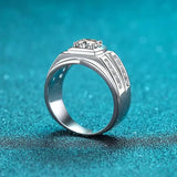 CC Men's Engagement Ringen Bridegroom Wedding Jewelry Love Promise