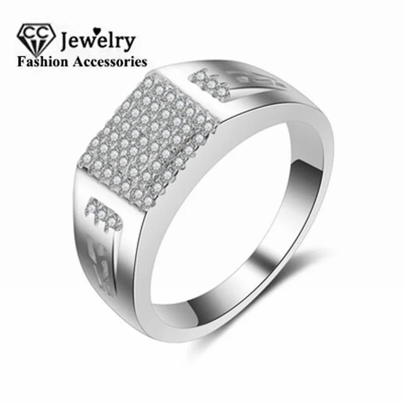 CC Rings For Men Bridegroom Wedding Jewelry CC689