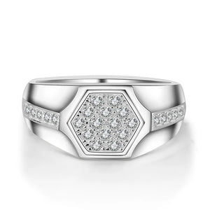 CC Rings For Men Stamp Wedding Jewelry Engagement Hombre Ring