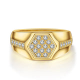 CC Rings For Men Stamp Wedding Jewelry Engagement Hombre Ring
