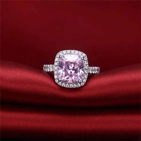 CC Wedding Engagement Ring Bridal Jewelry Anillos CC595