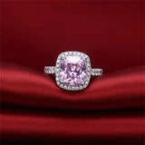 CC Wedding Engagement Ring Bridal Jewelry Anillos CC595