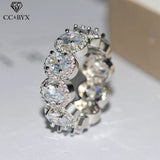 Bridal Wedding Oval CZ Engagement Ring CC3122