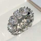Bridal Wedding Oval CZ Engagement Ring CC3122