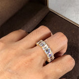Sterling Plated CZ Wedding Engagement Ring Index Finger CC3130