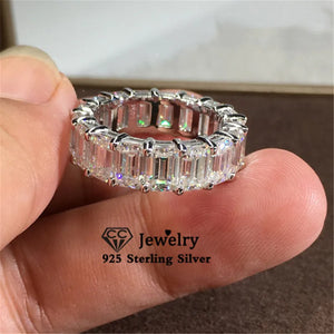 Sterling Plated CZ Wedding Engagement Ring Index Finger CC3130