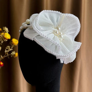 Flower Shape Headpiece Wedding Hairband Bridal Headdress FO36