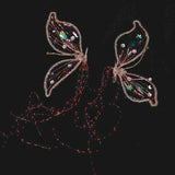 Butterfly Shape Hairpin Wedding Hair Accessories Bridal Dress Jewelry AN340