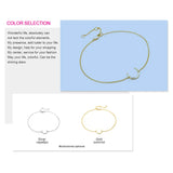 Moon Adjustable Charm Bracelet Stainless Steel CCB053
