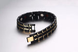 Men's Stainless Steel Titanium Magnet Bracelet SBRM-011