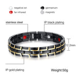 Men's Stainless Steel Titanium Magnet Bracelet SBRM-011