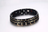 Men's Stainless Steel Titanium Magnet Bracelet SBRM-011