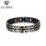Men's Stainless Steel Titanium Magnet Bracelet SBRM-011