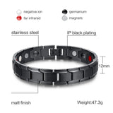 Vintage Stainless Steel Magnet Bracelet for Men SBRM-009
