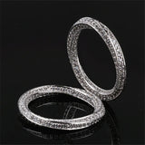 CC Sterling Ring For Women Bridal Accessories Jewelry Engagement Proposal Rings
