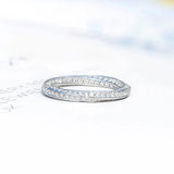 CC Sterling Ring For Women Bridal Accessories Jewelry Engagement Proposal Rings