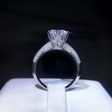 Sterling CZ Bridal Wedding Ring CC1628