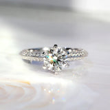 Sterling CZ Bridal Wedding Ring CC1628