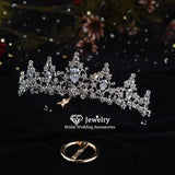 Bride Hair Jewelry Queen Crowns Party Beauty Headwear HG701