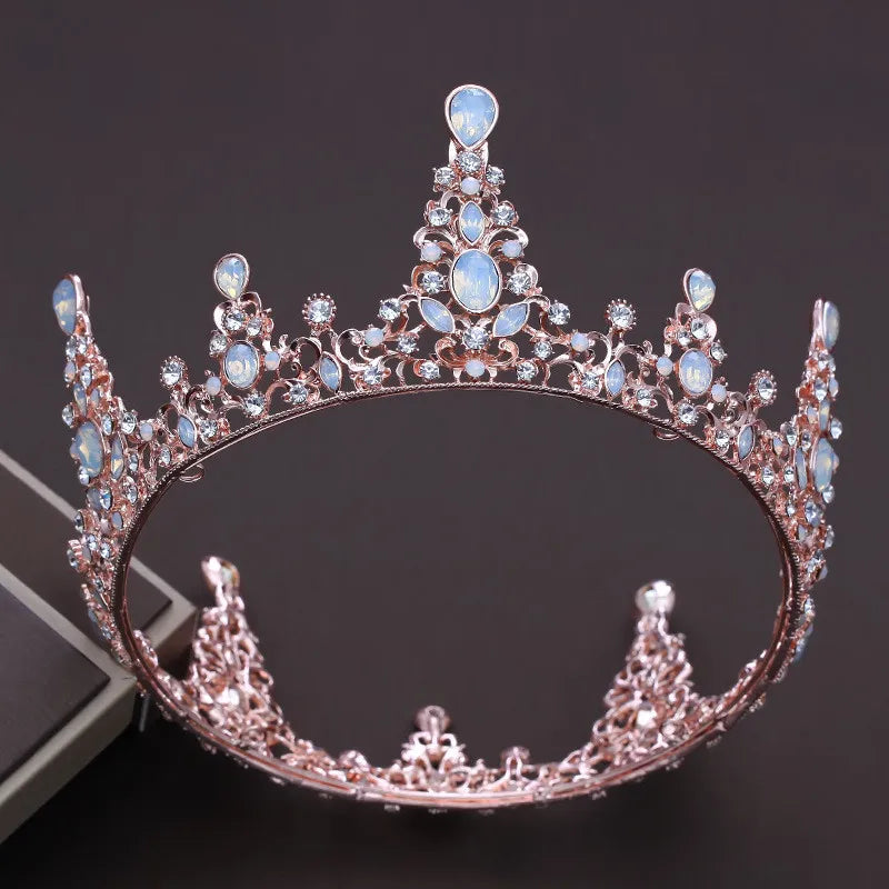 Vintage Crown Jewellry for Women Bridesmaids Party