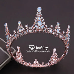 Vintage Crown Jewellry for Women Bridesmaids Party