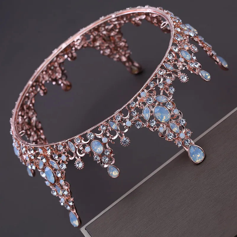 Vintage Crown Jewellry for Women Bridesmaids Party