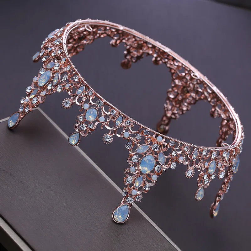 Vintage Crown Jewellry for Women Bridesmaids Party