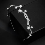 Star Shape Wedding Tiara Bridal Headpiece Crown HS107