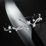 Star Shape Wedding Tiara Bridal Headpiece Crown HS107