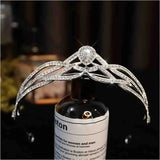 CC Crown Women Hair Accessories Wedding Hairwear Bridal Headpiece Jewelry