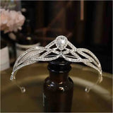 CC Crown Women Hair Accessories Wedding Hairwear Bridal Headpiece Jewelry